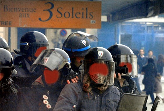 Rennes-6-2-Police-BAC-3 Photo Patrick Desjardins  ©