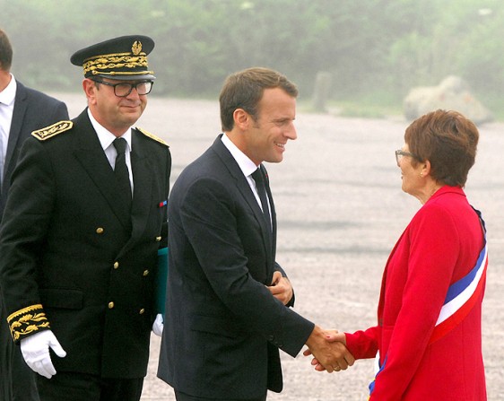 Cap-Frehel-1--Emmanuel-Macron Photo Patrick Desjardins ©