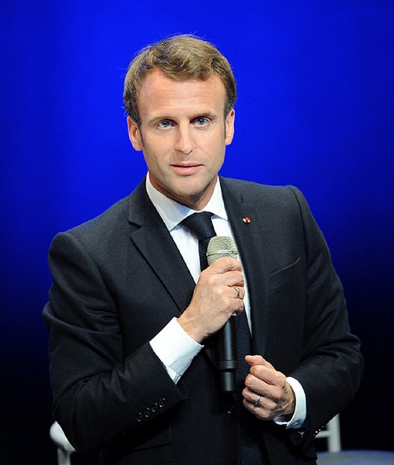 Emmanuel-Macron-Saint-Brieuc 1 Photo-Patrick -Desjardins-©