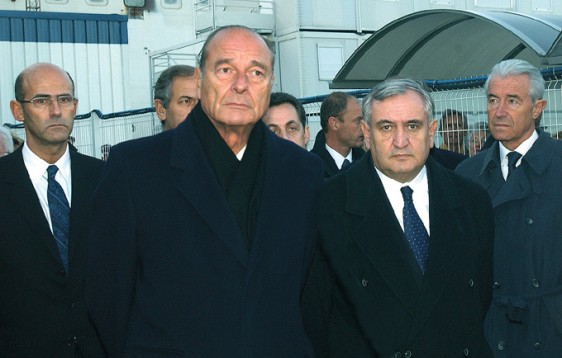 Jacques Chirac - St Nazaire -16-11-2003 - photo-Patrick-Desjardins-©
