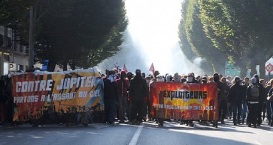 Rennes  : Manifestation contre la politique du gouvernement