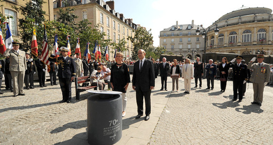 Rennes –  Cérémonies commémoratives du 70° Anniversaire de la Libération – 2