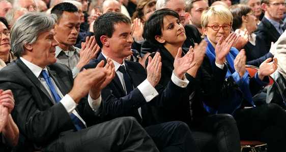 Elections départementales :  Manuel Valls à Betton
