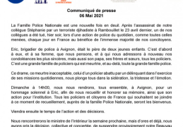 Avignon: La Famille Police Nationale est une nouvelle fois en deuil